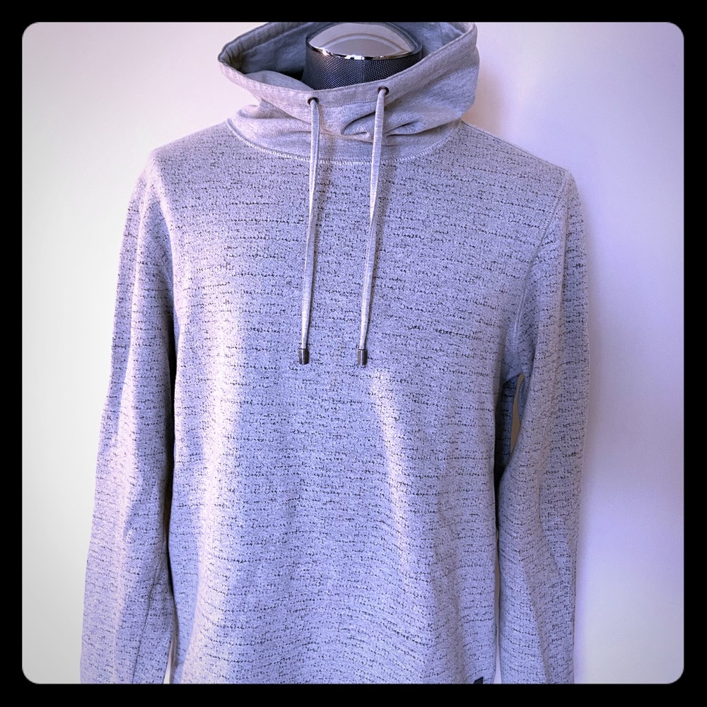 Hugo Boss Drawstring Cowl Neck Sweatshirt
